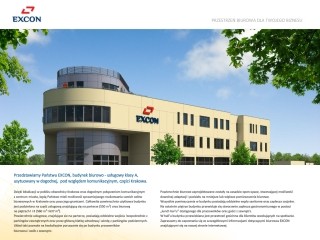 Lokale biurowe Kraków - Excon