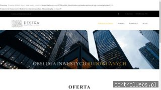 Danielczyk K. Destra Ozone Technology. osuszanie ścian warszawa