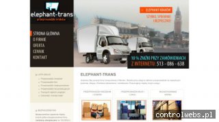 Elephant-Trans - przeprowadzki Kraków