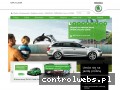 Screenshot strony www.br.skoda-auto.pl