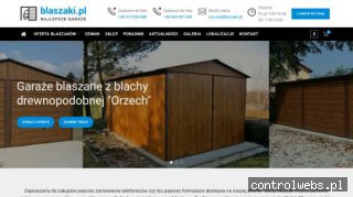 Producent garaży blaszanych, bram, kojców dla psów hal