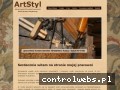 Screenshot strony www.artstyle.c1.net.pl