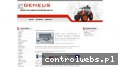 Screenshot strony www.geneus.pl