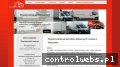 Screenshot strony www.dostawczaki.waw.pl