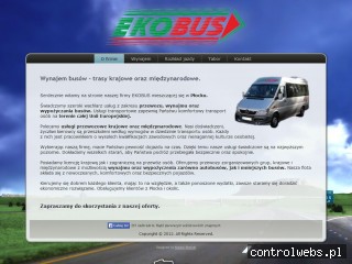 EkoBus P. Lubiński wynajem busów płock