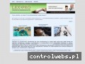 Screenshot strony blad-lekarski.pl