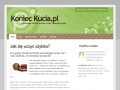 Screenshot strony www.konieckucia.pl