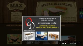 Meble do restauracji - MAX Piotr Otawa