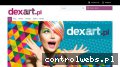 Screenshot strony dexart.pl