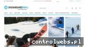 Screenshot strony snowboardowy.com