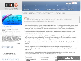BTJE Wolny K. tłumaczenia angielski opole