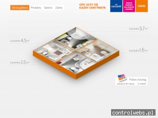 Aranżacje małych łazienek