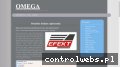 Screenshot strony omega-accounting.pl