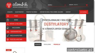 Alembik - alkohole domowe