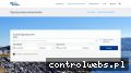Screenshot strony www.wynajemsamochodu24.pl