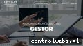 Screenshot strony gestor.krakow.pl
