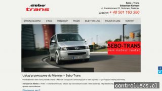 Transport Niemcy - Sebo-Trans.pl