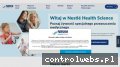 Screenshot strony nestlehealthscience.pl