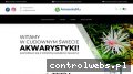 Screenshot strony www.amazonia24.pl