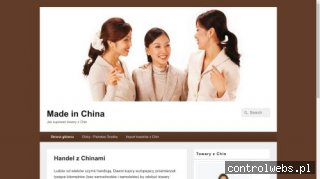 Wyprodukowane w Chinach