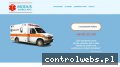 Screenshot strony www.modusambulans.pl