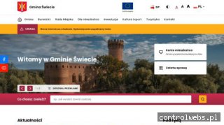 URZĄD MIEJSKI W ŚWIECIU biuro obsługi mieszkańców