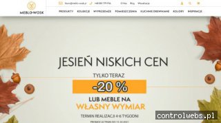 Meble woskowane