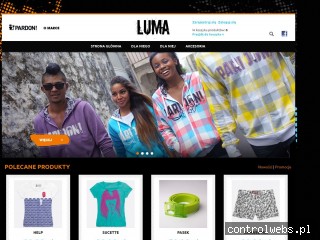 Bluzy damskie i męskie w sklepie Luma.