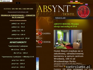 Hostele Wrocław Absynth.pl