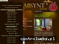 Screenshot strony www.hostelabsynth.pl