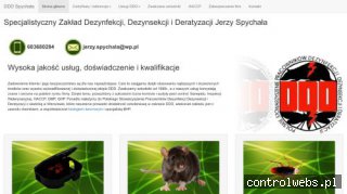 Deratyzacja, dezynfekcja Piła