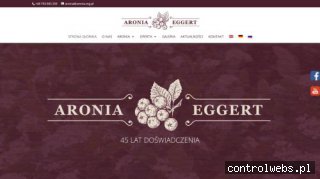 Szkółkarstwo - plantacja aronii