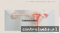 Screenshot strony www.endometrioza.net