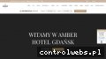 Screenshot strony amber-hotel.pl
