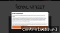 Screenshot strony royal-street.cupsell.pl