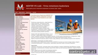 Usługi budowlane Łódź - MONTER VIS