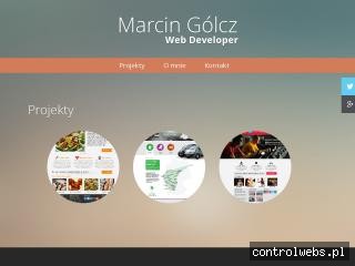 Marcin Gólcz Portfolio | Tworzenie stron www | Web developer
