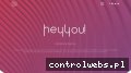 Screenshot strony hey-you.pl