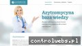 Screenshot strony azytromycyna.pl