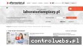 Screenshot strony laboratoriumpizzy.pl