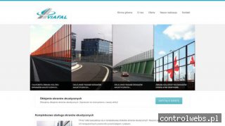 Viafal- paski na ekranach akustycznych