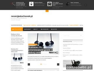 Baza recenzji słuchawek dokanałowych, nausznych i dousznych