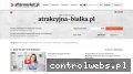 Screenshot strony atrakcyjna-bialka.pl