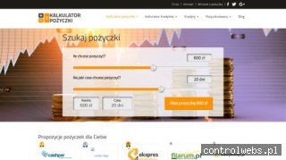 Kalkulator pożyczek - Szybkie pożyczki pozabankowe