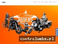 Screenshot strony www.copyriders.pl