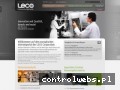 Screenshot strony leco-europe.com
