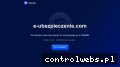 Screenshot strony e-ubezpieczenie.com