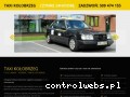 Screenshot strony www.taxi-kolobrzeg.eu