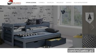 Łóżko sypialniane - Meblobed.pl