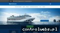 Screenshot strony www.princesscruises.com.pl